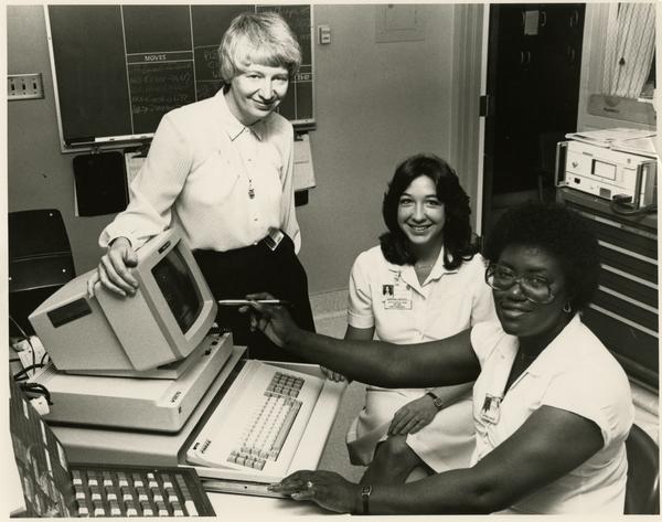 ADT Computer System gets reviewed by ADT and Nursing Services, 1984