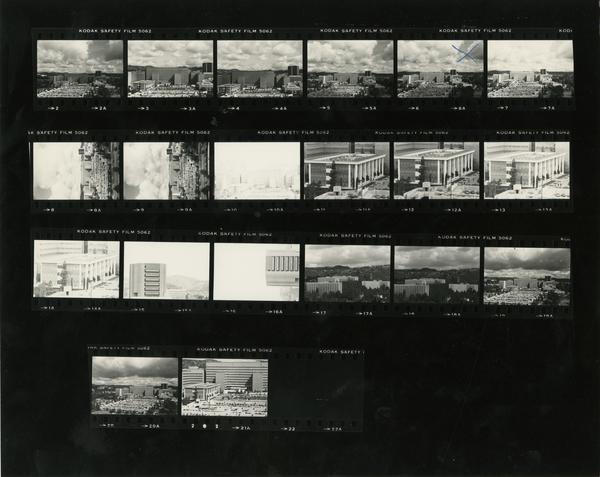 Contact sheet of Medical Center from Horizons - Campus Scenes (3/20/1981)