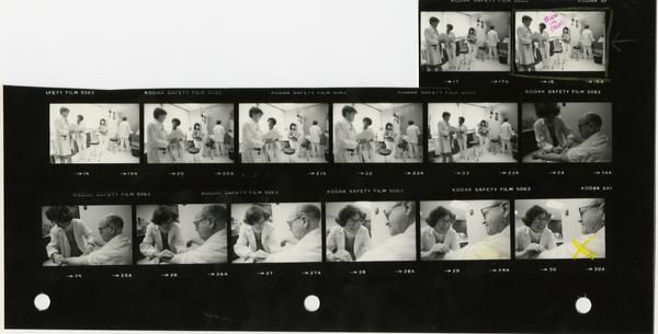Contact sheet of JCCC Patient Care