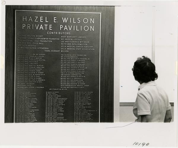 Hazel E. Wilson Private Pavilion