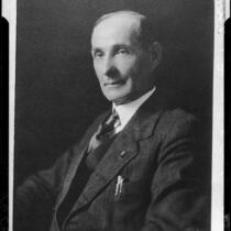 William H. Carter, mayor of Santa Monica, [Santa Monica?], 1934