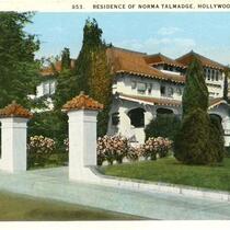 Residence of Norma Talmadge, Hollywood, California