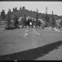 Grave of Moses H. Sherman, Forest Lawn Cemetery, Glendale, 1932