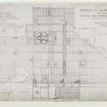Charles B. Hopper plan for development of Montana Land Company property, Lakewood and Long Beach, 1944