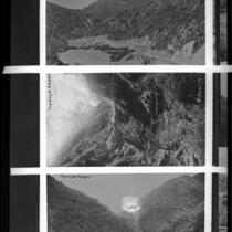 Three photographs of Topanga Canyon, Topanga, circa 1923-1928