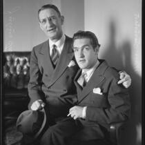 Actors Julius Tannen and William Tannen, [1934-1937?]