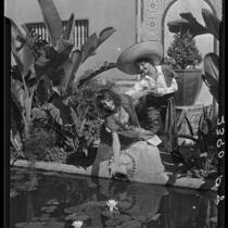 Women dancing, Harry Gorham residence, Santa Monica, 1928