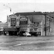 Fox Theatre, Redondo Beach, exterior before remodel