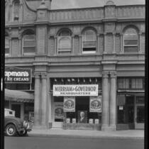 Campaign headquarters of Frank Merriam, Sacramento, circa 1934