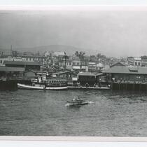 Boats on San Pedro Harbor