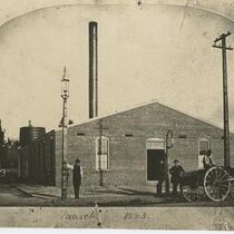 Old Electric Power House, Los Angeles, March, 1883