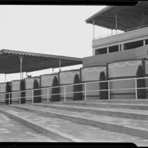 Clubhouse at Santa Anita Park, Arcadia, 1936