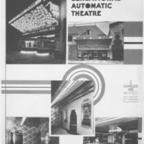 Studio Theatre, Hollywood, exterior and interior views, collage