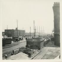 View of Alameda st. from Arcade Post Office, Los Angeles, June 25, 1926
