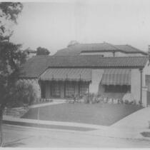 Goldsmith House, Los Angeles, exterior, front elevation