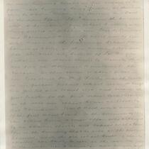 Image of manuscript by the child of Ivar A. Weid