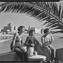 Members of Santa Monica College Women's Row-A-Way Club, Santa Monica, 1935