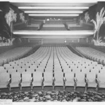 Picwood Theatre,  Los Angeles, auditorium, rear
