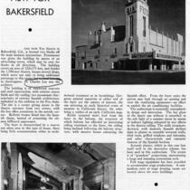 Fox Theatre, Bakersfield, exterior (publication)