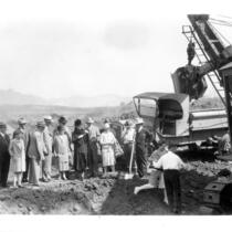 Groundbreaking at Westwood Campus, 1927