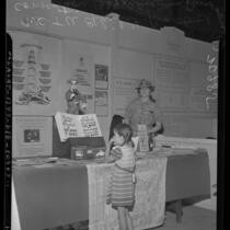 Woman's Christian Temperance Union booth at Baptist Convention in Los Angeles, Calif., 1939