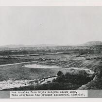 View of Los Angeles from Boyle Heights, 1880