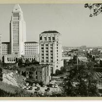 Office building, Civic Center, Los Angeles, 1955
