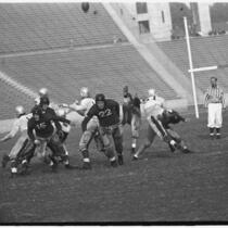 Loyola Lions face Santa Clara Broncos at home, October 24, 1937
