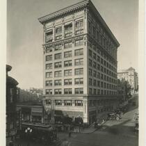 Wright and Callendar building, dentist office, dancing business, Hill St, Los Angeles, July 10, 1923