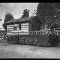 "Old Black Joe" float in the Tournament of Roses Parade, Pasadena, 1927