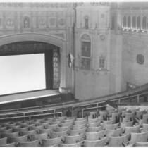 State Theatre, Stockton, proscenium and auditorium before remodel