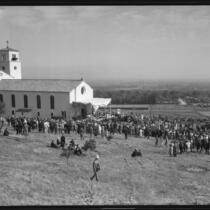 Dedication ceremony, Mater Dolorosa Passionist Retreat Center, Sierra Madre, 1932