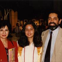 Brigida Munoz' high school graduation