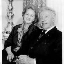 Artur and Aniela Rubinstein, c.1970