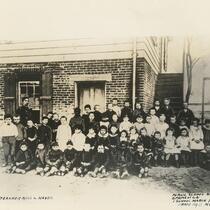 Class photo, Spring St. Elementary, March 1855