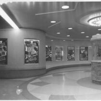 Vogue Theatre, South Gate, lobby, ticket booth