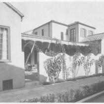 Goldsmith House, Los Angeles, exterior, side elevation