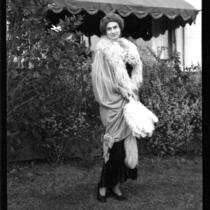 Sorority member in costume for skit, c.1930