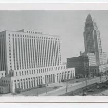 Civic Center, Fort Moore Hill, Los Angeles, June, 1949
