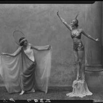 Ballet dancers at Santa Monica High School, 1928