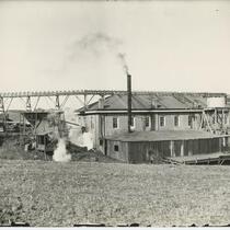 Wooden mill, Figueroa St., Los Angeles, 1876