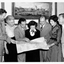 Alumni Association planning trip abroad, 1952