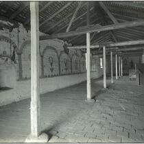 Interior of the chapel at the San Antonio de Pala Asistencia, Pala, circa 1898