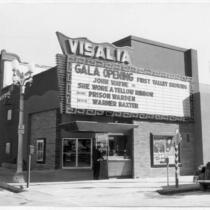 Visalia Theatre, Visalia, exterior