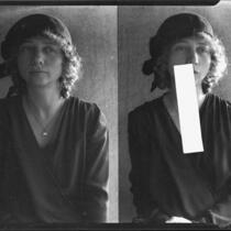 Double portrait of Ruth Iva Cornell