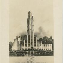 Advertisement for Bullock's Wilshire, Los Angeles