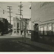 Original Water Department building, coners of Marchessault St and Alameda, Los Angeles, December 1931
