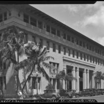 Alexander & Baldwin Building, view from Bishop Street, Honolulu, 1930