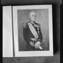 Painting of King Gustav V of Sweden by Pierre Tartoue, photographed from book, [1933?]