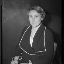 Dr. V. Blanche Slagerman, 1934